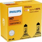 H7 12V 55W PX26d Vision +30% 2 pcs. Philips