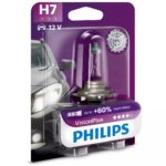 H7 12V 55W PX26d Vision Plus +60% 1 piece blister Philips