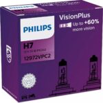 H7 12V 55W PX26d Vision Plus +60% 2 pcs. Philips