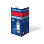 DIN 72601K 12V 10W SV8.5-8 Original range 1 piece Tungsram