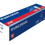 DIN 72601J 12V 2W BA9s Original range 1 piece Tungsram