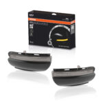 LEDRiving® Dynamic LED mirror indicators VW Golf VI, VW Touran I - Black Edition