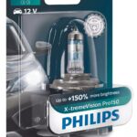 H4 12V 60/55W P43t-38 X-tremeVision Pro150 1pc. Blister Philips
