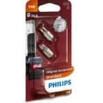 T4W 24V 4W BA9s Premium/Vision Blister 2 pcs duo Philips