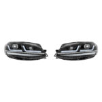 OSRAM LEDriving® Golf VII Facelift headlights, Black Edition as a halogen replacement