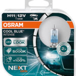 H11 12V 55W PGJ19-2 Cool Blue INTENSE NextGeneration 5000K +100% 2pcs OSRAM