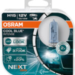 H15 12V 15/55W PGJ23t-1 Cool Blue INTENSE NextGeneration 3700K +100% 2pcs OSRAM