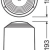 OSRAM LIGHTsignal HAL ? ECE R65 LIGHTsignal HAL BEACON LIGHT 360° rotating beacon warning light 24V 1pc. OSRAM