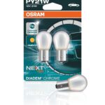 PY21W 12V 21W BAU15s Diadem Chrome NextGen. 2 pcs. blister OSRAM