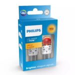 LED P21W 12V 2.3W Ultinon Pro6000 SI Amber Intense NOECE 2 pcs. Philips