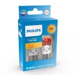 LED P21/5W 12V 2.5/0.5W Ultinon Pro6000 SI Amber Intense NOECE 2 pcs. Philips