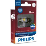 C5W LED Festoon 24V 1W 10.5 x 38mm 6000K X-treme Vision 1 pc. Philips