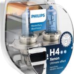 H4 24V 75/70W P43t MasterDuty BlueVision 2 pcs. Philips