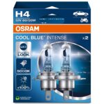 H4 12V 60/55W P43t Cool Blue INTENSE NextGen. 5000K +100% Duo 2p. OSRAM