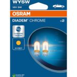 WY5W 12V 5W W2.1x9.5d Diadem Chrome NextGen 2pcs. Blister OSRAM