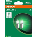 H6W 12V 6W BAX9s ULTRA LIFE 2pcs. Blister OSRAM