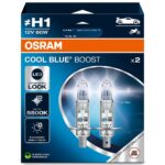 H1 12V 80W P14.5s COOL BLUE BOOST 5500K 2pcs. - OSRAM (NO ECE)