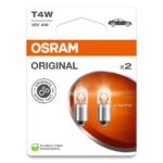 T4W 12V 4W BA9s 2pcs. Blister OSRAM