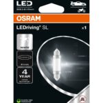 Festoon (41 mm) LEDriving SL White 6000K 12V Blister 1 piece OSRAM