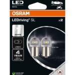 LEDriving® SL ~R5W BA15s 0.5W 12V 6000K 50 lm White 2pcs. OSRAM