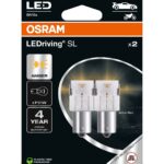 P21W LEDriving SL Amber 12V blister pack of 2 OSRAM