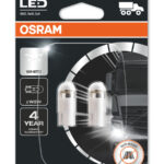 LED W5W 24V 1W W2.1x9.5d LEDriving SLT White 6000K Blister NO ECE 2pcs. OSRAM