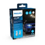 H4 12V 18W Ultinon Pro6000 Boost Gen2 +300% with street legal 2pcs. Phillips