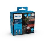 H4 12V 18W Ultinon Pro6000 LED 5800K with street legal standard 2pcs. Philip