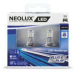 H7 12V 10W PX26d LED Headlight 6500K Cool White 2pcs. NO ECE NEOLUX