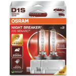 D1S 35W XENARC® NIGHT BREAKER® LASER +220% 3 year guarantee* 2 pieces OSRAM