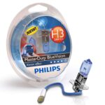 H3 24V 75/70W PK22s MasterDuty BlueVision 2 pcs. Philips