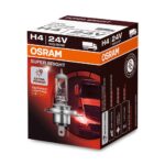 (H4) 24V 100/90W P43t SUPER BRIGHT NO ECE 1 piece OSRAM