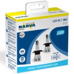 H4 12V+24V LED 6500K RPL2 NVA NOECE 2 pieces NARVA