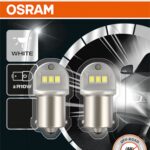 LEDriving® SL ~R10W BA15s 1.2W 12V 6000K 125 lm White 2 pcs. OSRAM