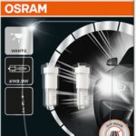 LEDriving® SL ~W2.3W W2x4.6d 0.25W 12V 6000K 25 lm White 2 pcs. OSRAM
