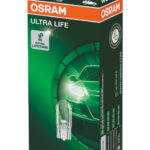 W5W 12V W2.1x9.5d 5W ULTRA LIFE 1 piece folding box OSRAM