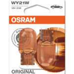 WY21W 12V 21W WX3x16d (yellow) blister 2 pieces OSRAM