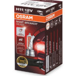 H11 12V 55W PGJ19-2 NIGHT BREAKER® SILVER +100% 1 pc. OSRAM