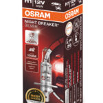H1 12V 55W P14.5s NIGHT BREAKER® SILVER +100% 1 pc. OSRAM