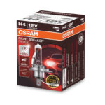 H4 12V 60/55W P43t NIGHT BREAKER® SILVER +100% 1 pc. OSRAM