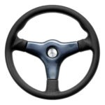 Luisi Giba 3 Steering Wheel 355mm - Black Leather / Carbon-Look Spokes