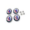 ALPINA Wheel Rim Center Spare Caps Rims Classic I II 4 pcs Genuine 63,8mm