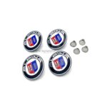 ALPINA Wheel Rim Center Spare Caps Rims Classic I II 4 pcs Genuine 63,8mm