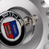 ALPINA Wheel Rim Center Cover Cap 4 pcs Set With Keys BMW E65 E66 Alpina B6 B7