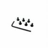 Screws MOMO Screws Flat Head With Wrench M5X16 - 6 pcs set / Black