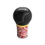 MOMO ULTRA Red Shift Knob - Red Microfibre