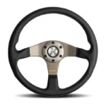MOMO Tuner Silver 350mm Steering Wheel