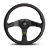 momo-tuner-leather-steering-wheel-350mm-black-spoke-red-stitch-face.webp MOMO Tuner Horn Button Decorative Outer Ring - Black
