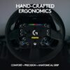 VLOGISIMGT320 d MOMO × Logitech SIM GT 320 - Blue Microfibre / Black Spokes