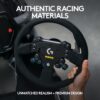 VLOGISIMGT320 e MOMO × Logitech SIM GT 320 - Blue Microfibre / Black Spokes